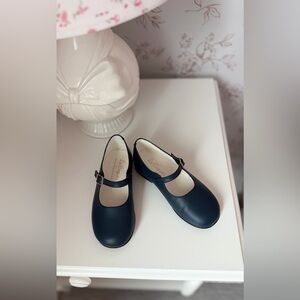 Elegant Navy Kids Dress Shoes
